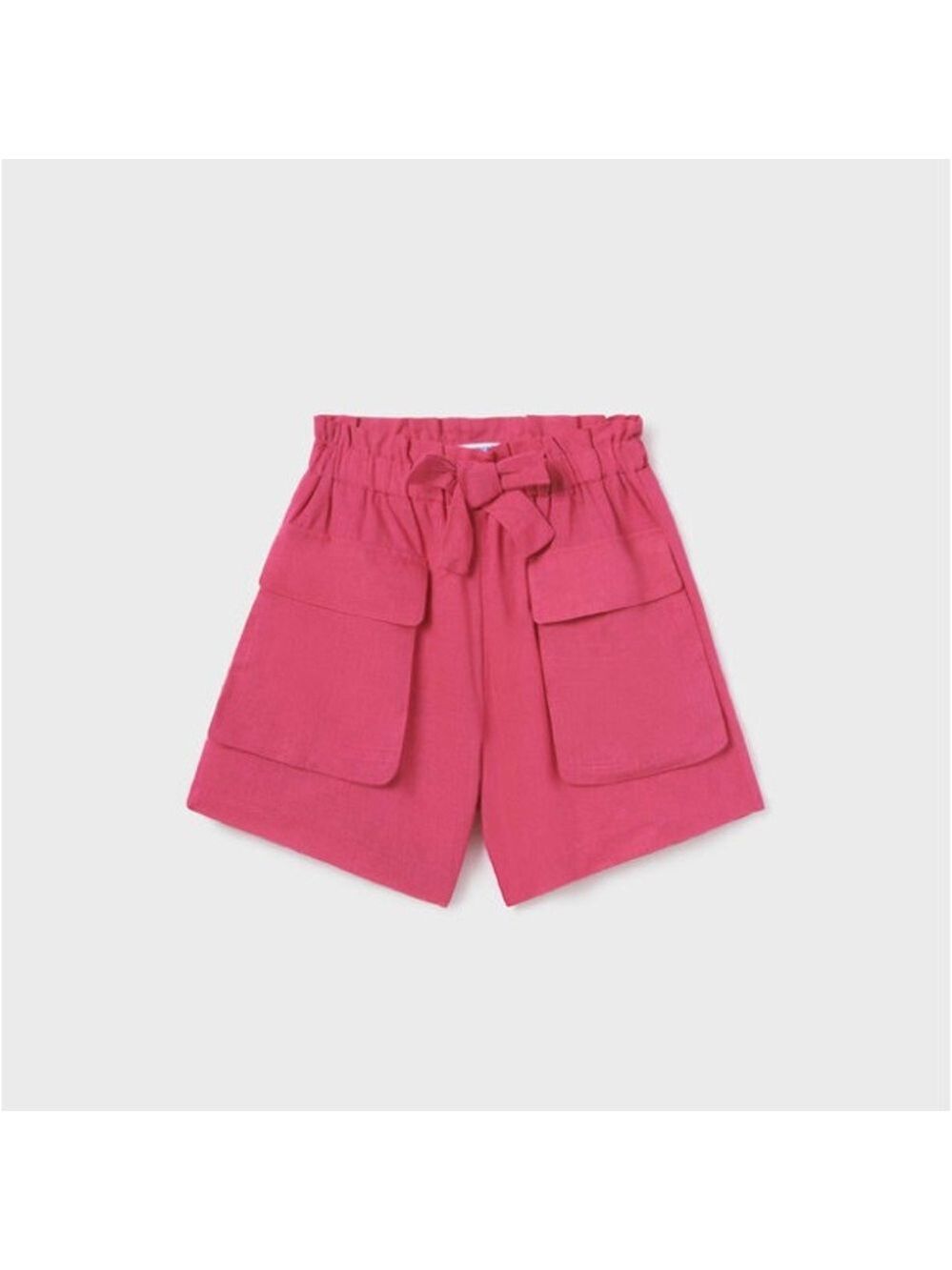 Mayoral Fuchsia Kids Shorts with Pockets